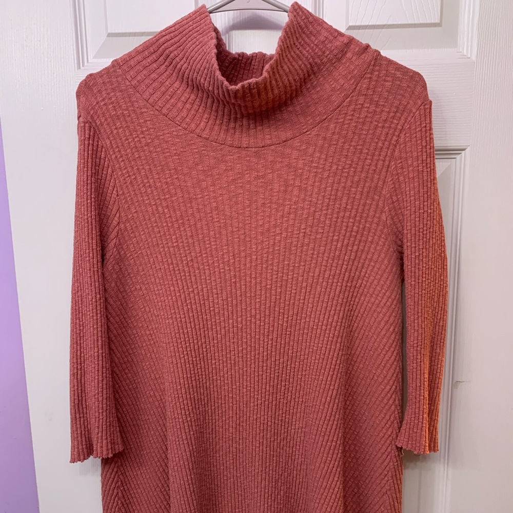 Cowl neck dress/long shirt